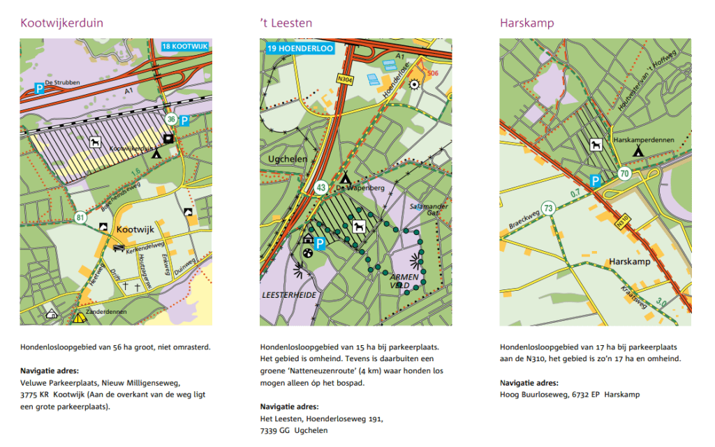 Losloopgebied Hond Veluwe Huisje